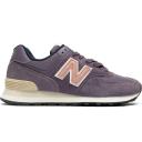 New Balance 574 Shoes Lilac Pink Beige Women - 41