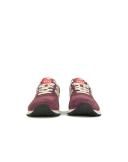 New Balance 574 Shoes Maroon Beige - 42.5