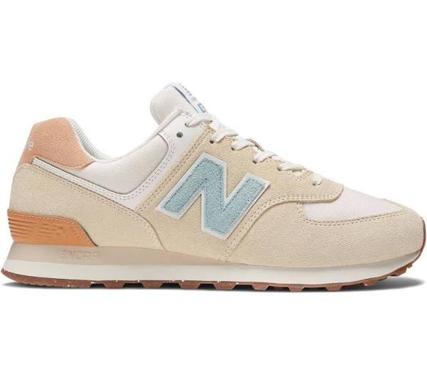 New Balance 574 Shoes - Size 8.5 - Sea salt/ocean Haze
