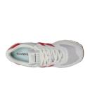New Balance 574 - Size 8.5 D - Light Grey/Red