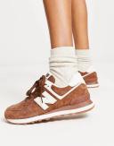 New Balance 574 Sneakers in Brown