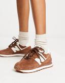 New Balance 574 Sneakers in Brown