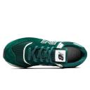 New Balance 574 Sneakers in Dark Green and Off White