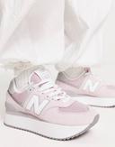 New Balance 574+ Sneakers in Light Pink