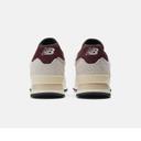 New Balance 574 Sneakers in Off White and Dark Green