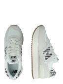 New Balance 574+ Sneakers in Off White Zebra
