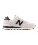New Balance 574 Sneakers in White and Black
