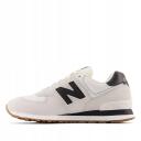 New Balance 574 Sneakers in White and Black