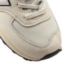New Balance 574 Trainers in White and Burgundy