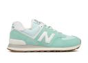 New Balance 574 Turquoise Green White Gum