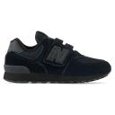 New Balance 574 V2 Self-Fastening Strap Black Pre-School