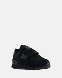 New Balance 574 V2 Self-Fastening Strap Infant Sneakers in Black 08 M