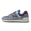 New Balance 574 V2 Shoes Dark Grey Blue - 45