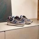 New Balance 574 V2 Shoes Dark Grey Blue - 45