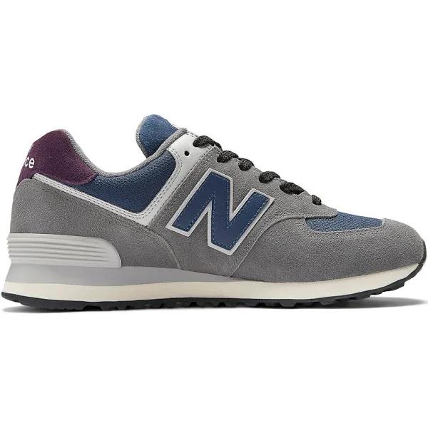 New Balance 574 V2 Shoes Dark Grey Blue - 45