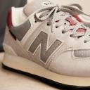New Balance 574 V2 Shoes Dark Grey Blue - 46.5