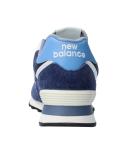 New Balance 574 V2 Trainers Blue White - 39.5