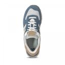 New Balance 574 V2 Trainers Navy Blue White Brown - 42