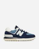 New Balance 574 V2 Trainers Navy Blue White Brown - 47.5