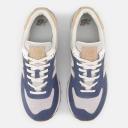 New Balance 574 V2 Trainers Navy Blue White Brown - 47.5