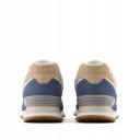 New Balance 574 V2 Trainers Navy Blue White Brown - 47.5