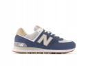 New Balance 574 V2 Trainers Navy Blue White Brown - 47.5