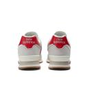 New Balance 574 White Red Grey Gum
