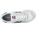New Balance 574 White Red Gum