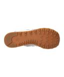 New Balance 574 White Red Gum