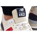 New Balance 574 White Red Navy