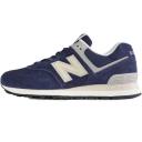New Balance 574 White Silver