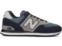 New Balance 574 White Silver