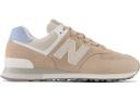 New Balance 574 White Silver