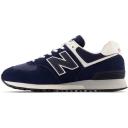 New Balance 574 White Silver