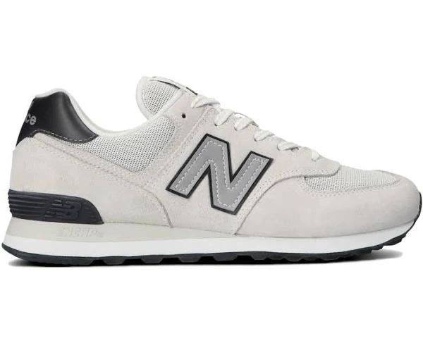 New Balance 574 White Silver