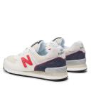 New Balance 574 White Sneaker White 8