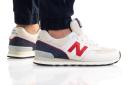New Balance 574 White Sneaker White 8