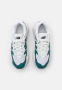 New Balance 5740 Sneakers in Off White and Green