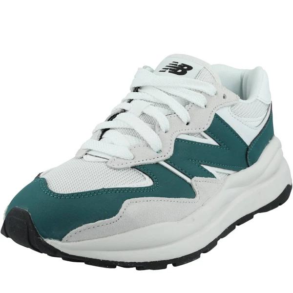 New Balance 5740 Sneakers in Off White and Green
