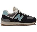New Balance 574v2 Black Ocean Haze (Women's)