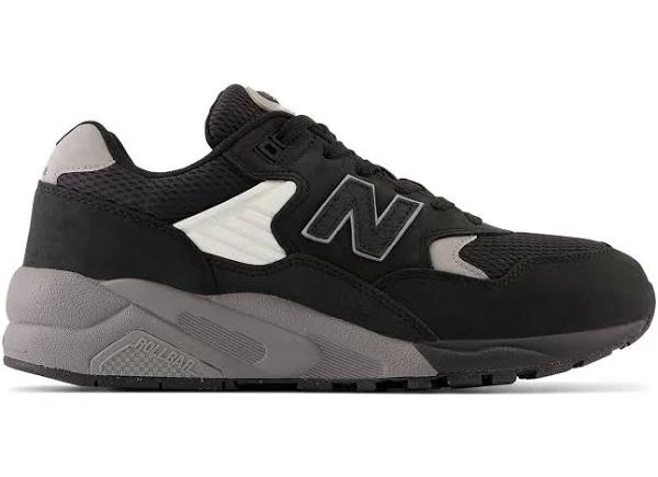 New Balance 580 Black Shadow Grey Silver Metallic