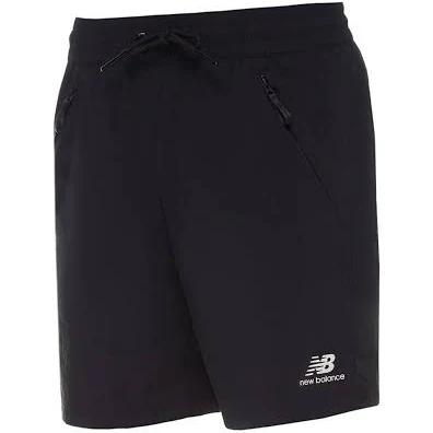 New Balance 7inch Tenacity Woven Logo Shorts Black - L