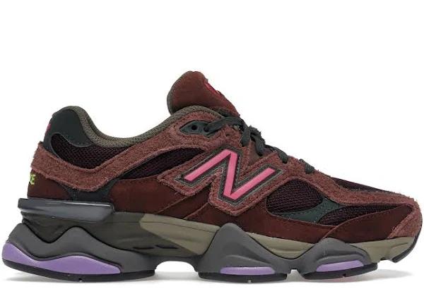 New Balance 9060 Rich Oak Burgundy