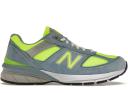 New Balance 990v4 MiUSA White Green