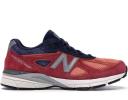 New Balance 990v4 MiUSA White Green