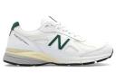 New Balance 990v4 MiUSA White Green