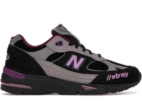 New Balance 991 Stray Rats Black