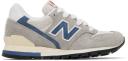 New Balance 996 Made in USA - Grey/Navy - Size 6 - Grey/Navy