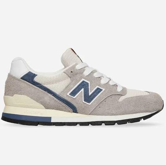New Balance 996 Made in USA - Grey/Navy - Size 6 - Grey/Navy