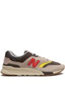 New Balance 997H Cordura - Size 8 - Brown/neon/red/gum